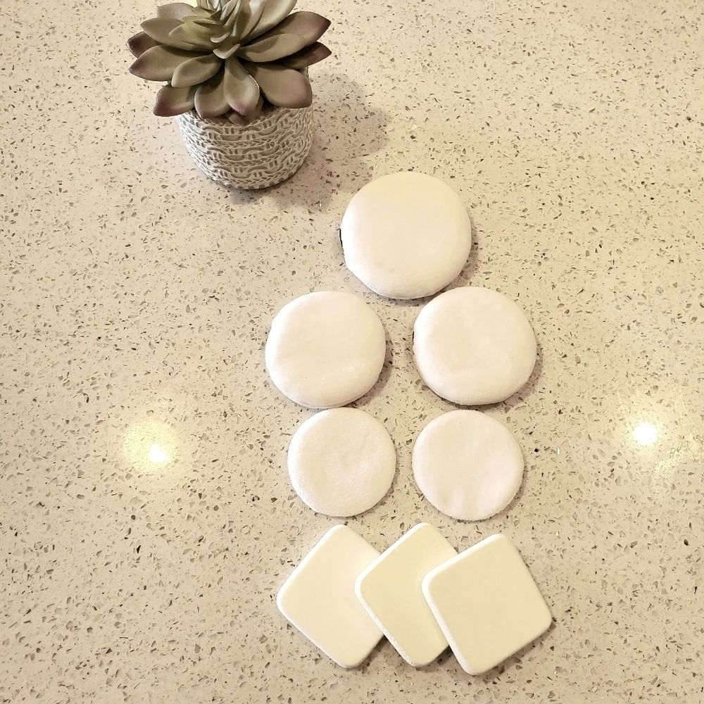 Essence of Beauty Reusable Face Cloth Makeup White Cotton Cosmetic Soft Travel